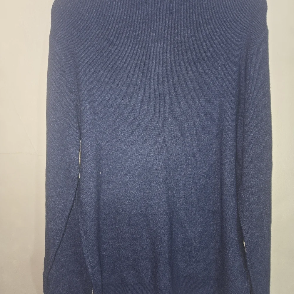 Lucky Brand Men's Indigo Henley Crewneck Sweater